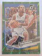 2023-24 Panini Donruss | Green Parallel | #163 | Cole Anthony | Orlando Magic