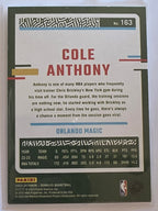 2023-24 Panini Donruss | Green Parallel | #163 | Cole Anthony | Orlando Magic