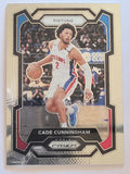 2023-24 Panini Prizm | White Sparkle Prizm Parallel | #11 | Cade Cunningham | Detroit Pistons