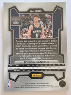 2023-24 Panini Prizm | White Sparkle Prizm Parallel | #220 | Dyson Daniels | New Orleans Pelicans