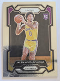 2023-24 Panini Prizm | White Sparkle Prizm Rookie RC | #145 | Jalen Hood-Schifino | Los Angeles Lakers