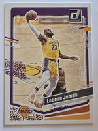 2023-24 Panini Donruss | Purple Laser Parallel | #2 | LeBron James | Los Angeles Lakers