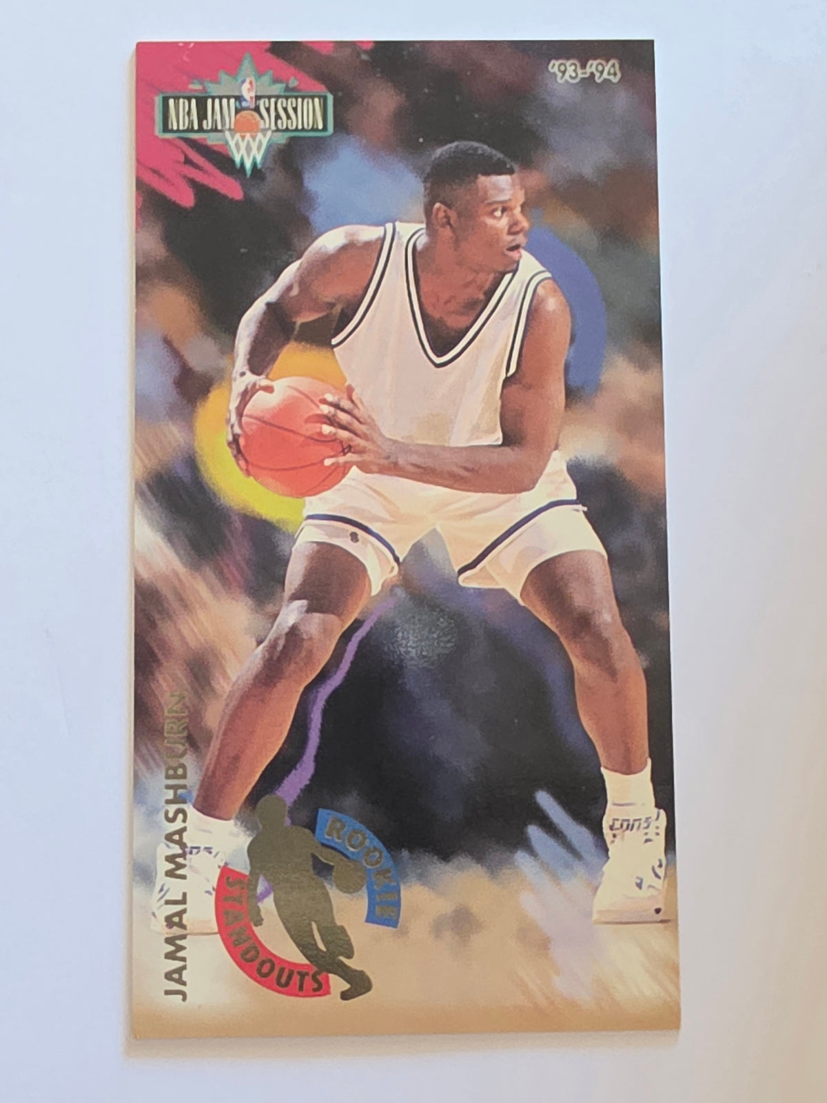 1993-94 Fleer NBA Jam Session | Rookie Standouts | #6 of 8 | Jamal Mashburn | Kentucky Wildcats