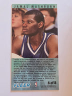1993-94 Fleer NBA Jam Session | Rookie Standouts | #6 of 8 | Jamal Mashburn | Kentucky Wildcats