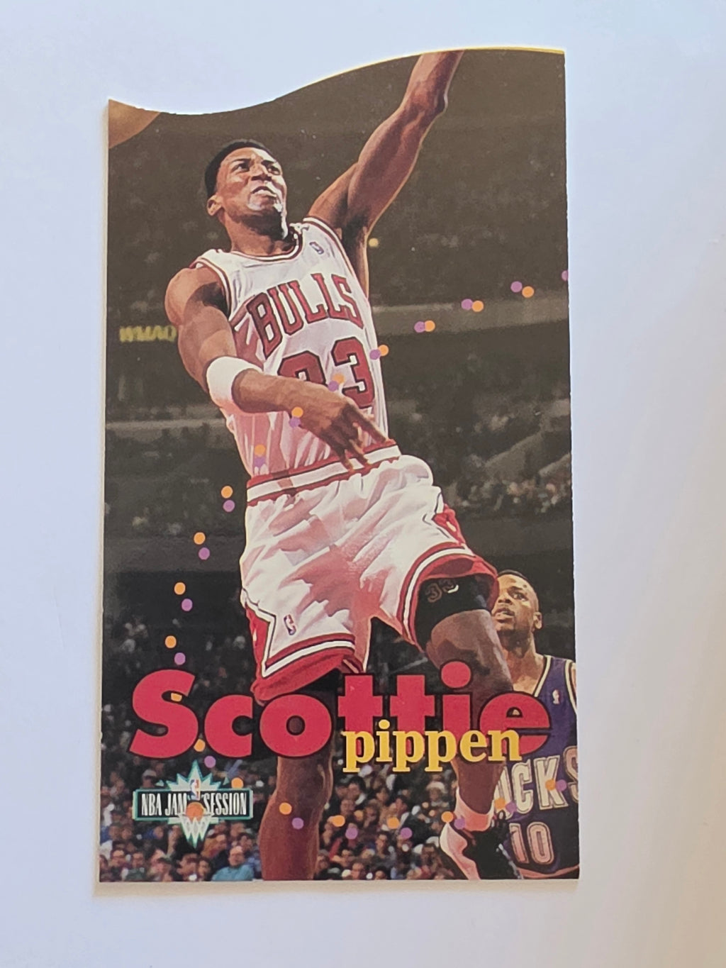 1995-96 Fleer NBA Jam Session | #Di6 | Scottie Pippen | Chicago Bulls