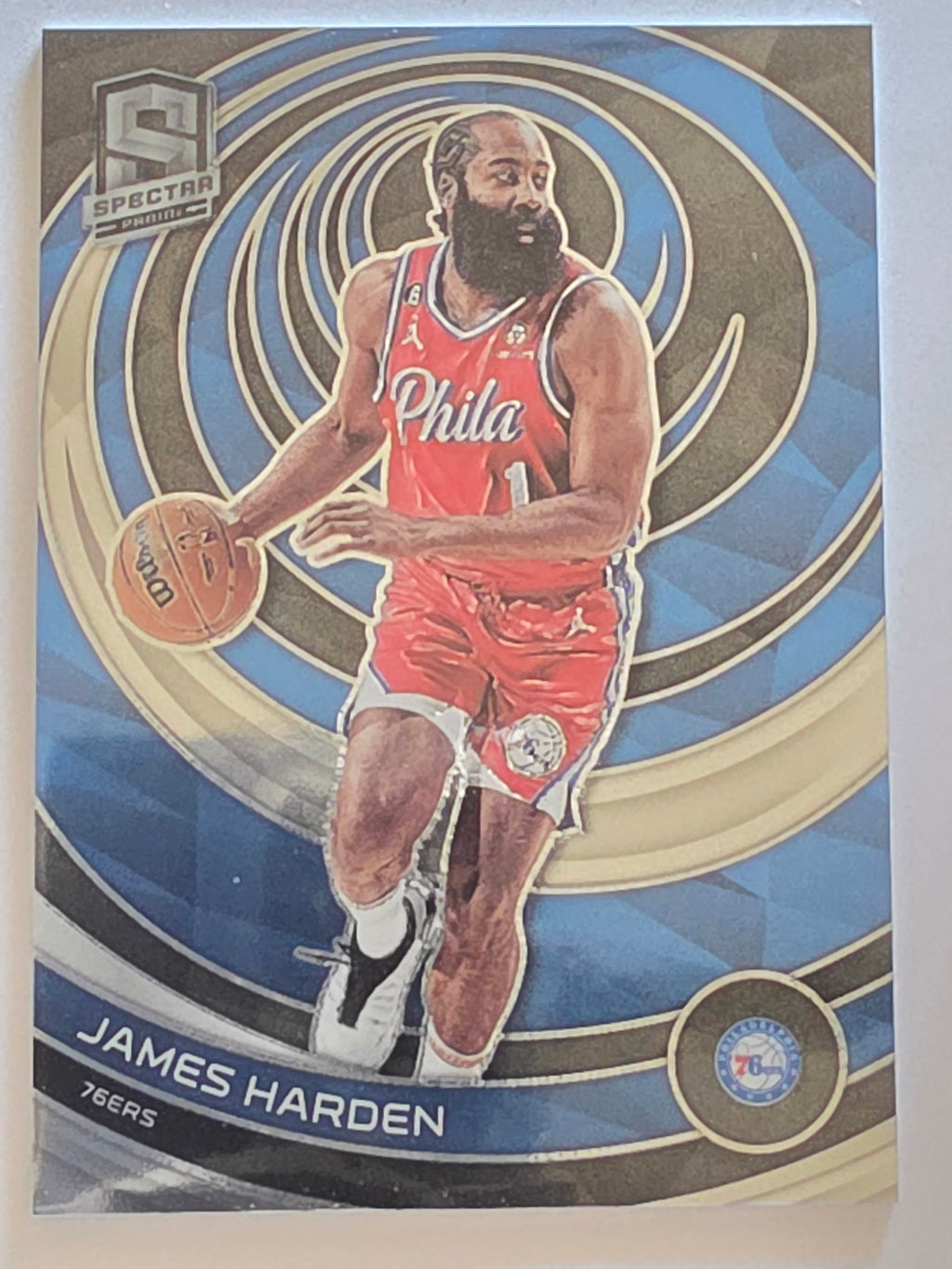 2022-23 Panini Spectra | Base | #12 | James Harden | Philadelphia 76ers