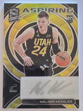 2022-23 Panini Spectra | Aspiring Autographs Prizm Gold /10 | #AA-WKK | Walker Kessler | Utah Jazz