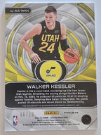 2022-23 Panini Spectra | Aspiring Autographs Prizm Gold /10 | #AA-WKK | Walker Kessler | Utah Jazz