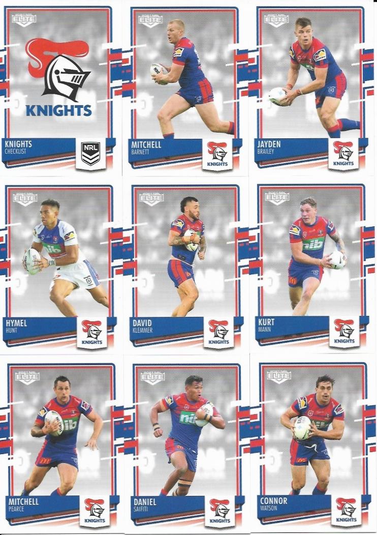 Base Team Set - Newcastle Knights - 2021 Elite NRL