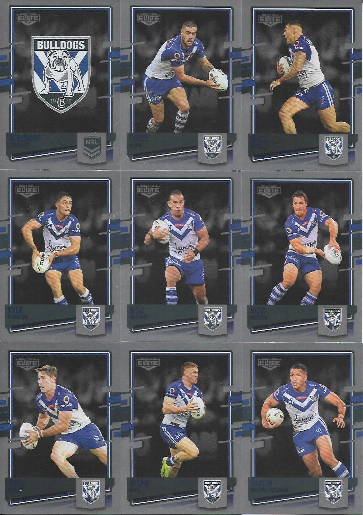 Parallel Team Set - Canterbury Bankstown Bulldogs - 2021 Elite NRL