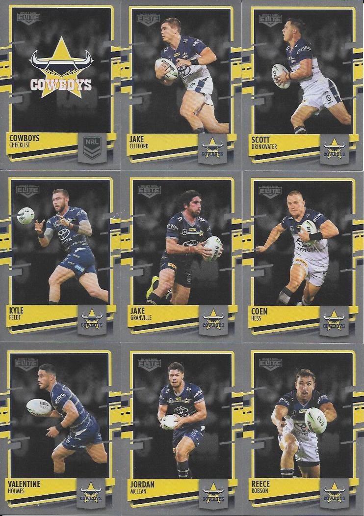 Parallel Team Set - North Queensland Cowboys - 2021 Elite NRL