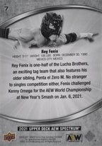 AEW 2021 Spectrum - Rey Fenix - #7 - Base Trading Card