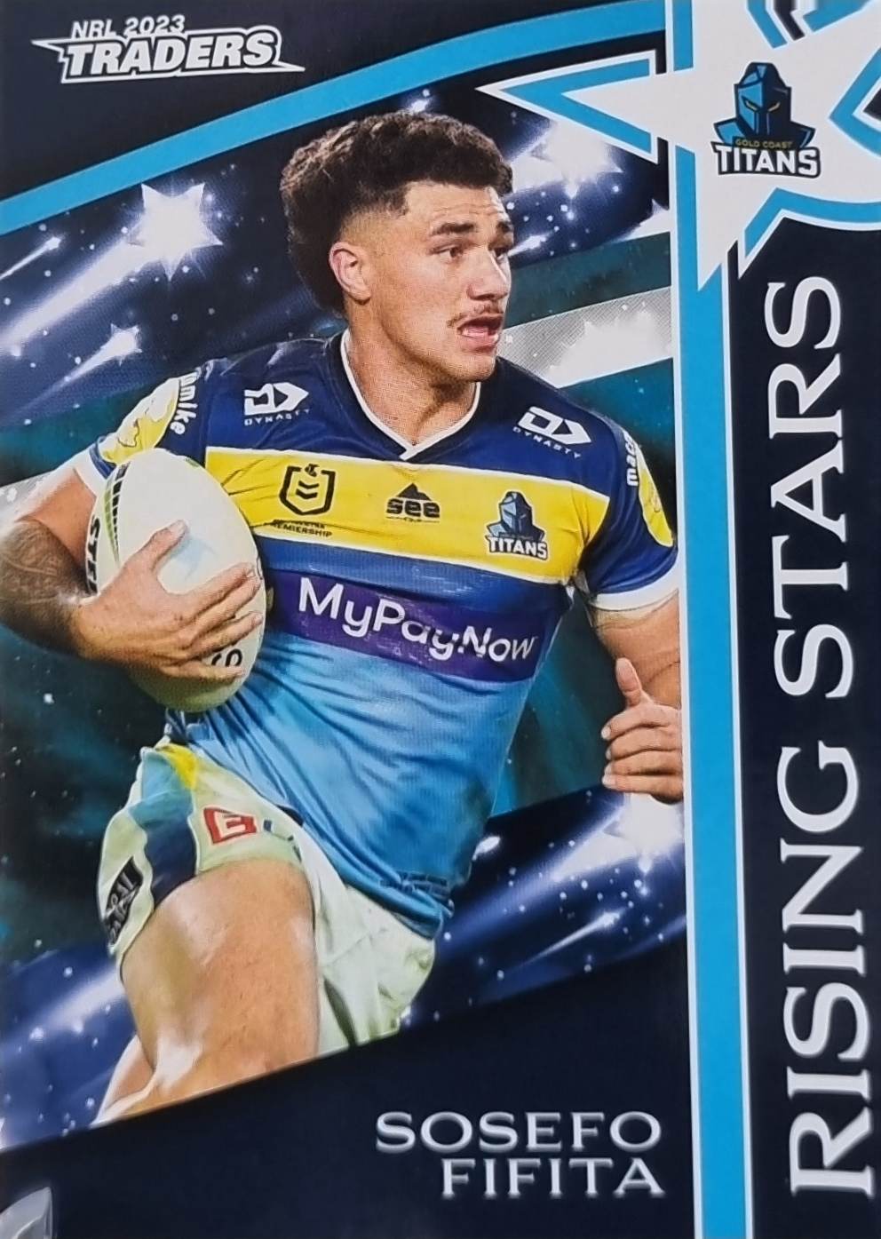 Rising Stars - RS14 - Sosefo Fifita - Titans - 2023 Traders NRL