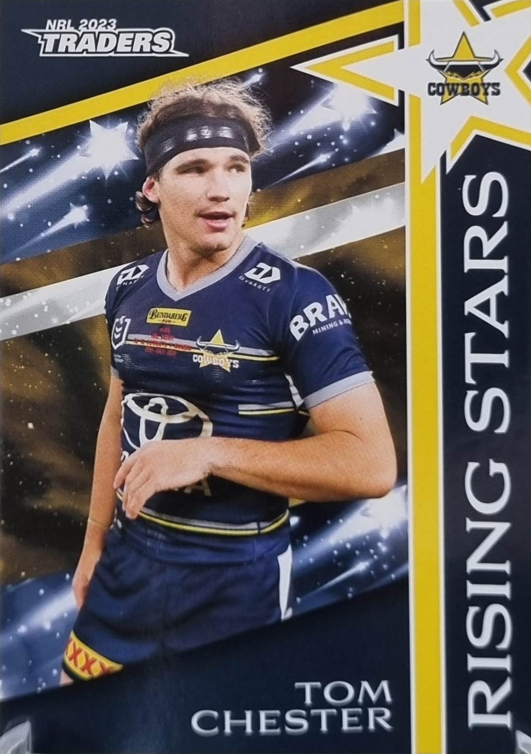 Rising Stars - RS25 - Tom Chester - Cowboys - 2023 Traders NRL