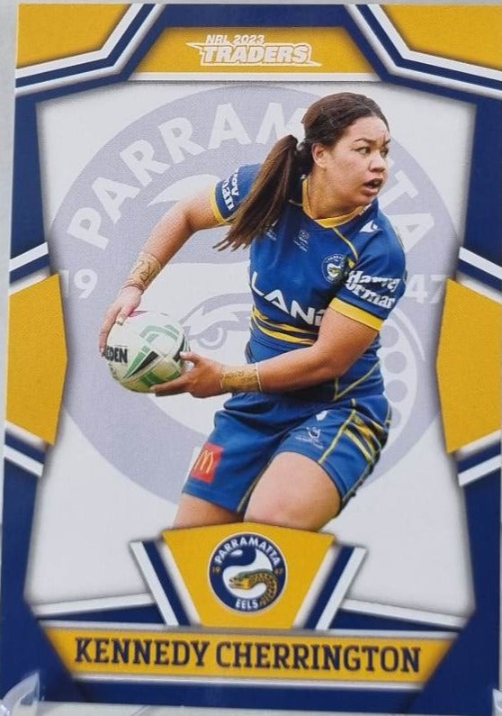 NRLW28 - Kennedy Cherrington - Parramatta Eels - 2023 Traders NRL
