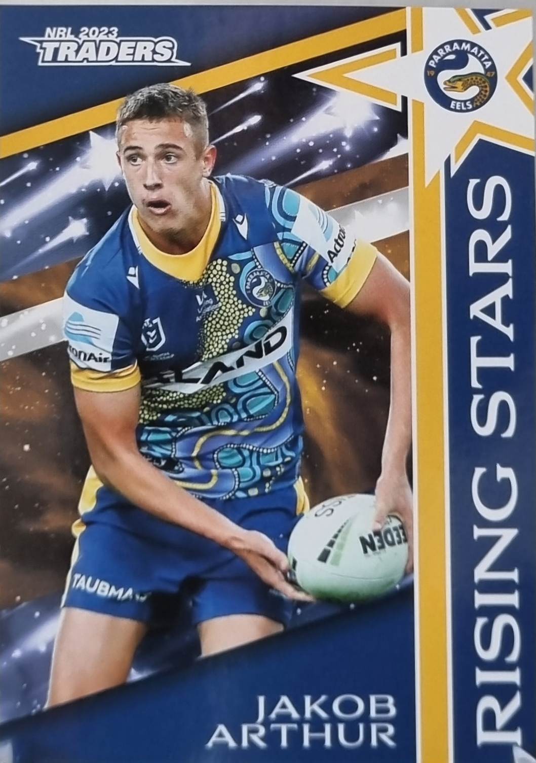 Rising Stars - RS28 - Jakob Arthur - Eels - 2023 Traders NRL
