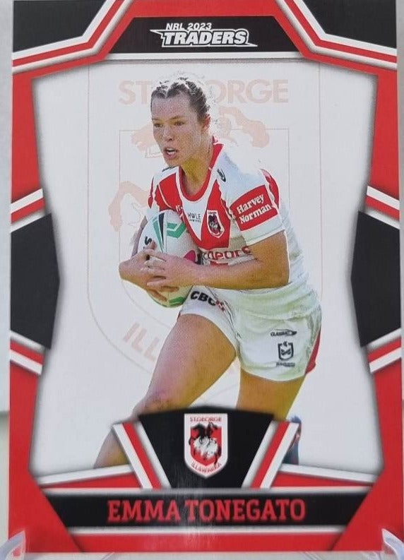 NRLW45 - Emma Tonegato - St George Dragons - 2023 Traders NRL