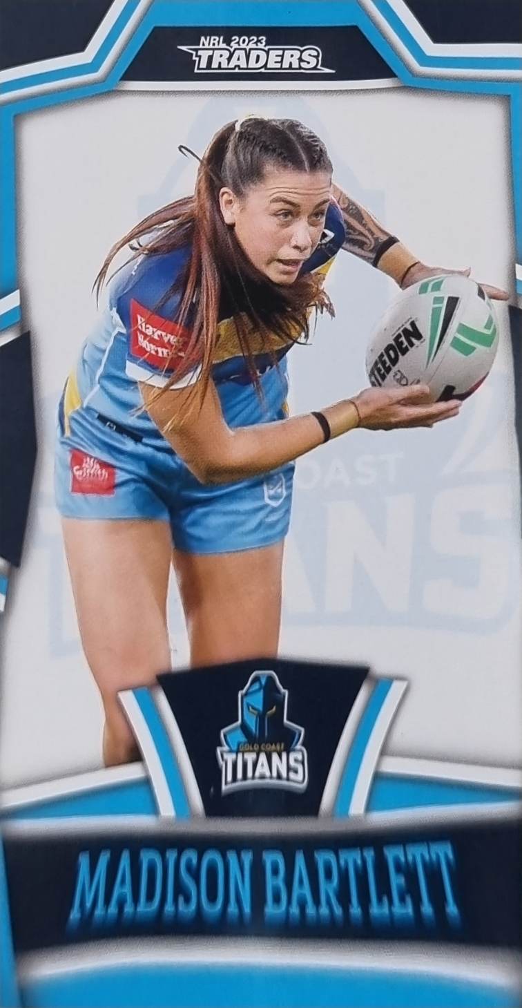 NRLW10 - Madison Bartlett - Gold Coast Titans - 2023 Traders NRL