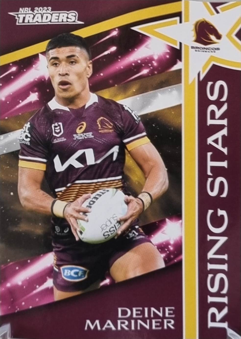 Rising Stars - RS3 - Deine Mariner- Broncos - 2023 Traders NRL