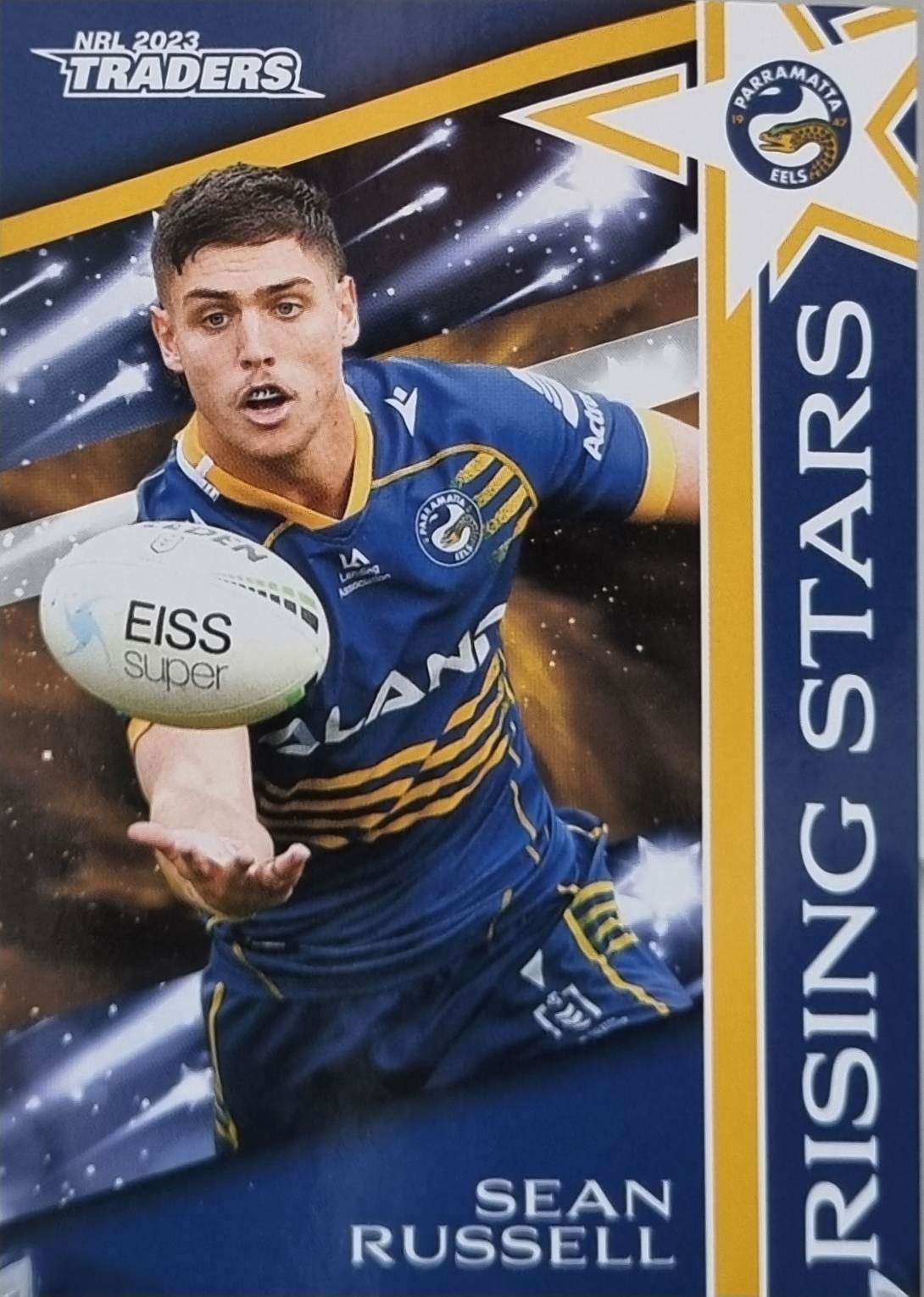 Rising Stars - RS30 - Sean Russell - Eels - 2023 Traders NRL