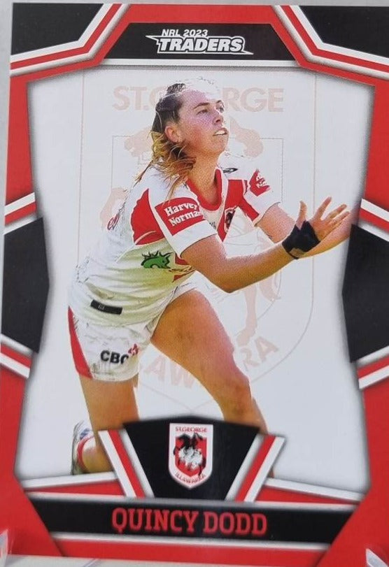 NRLW41 - Quincy Dodd - St George Dragons - 2023 Traders NRL