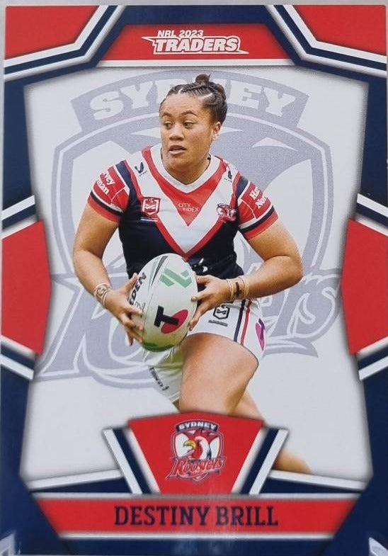 NRLW47 - Destiny Brill - Sydney Roosters - 2023 Traders NRL