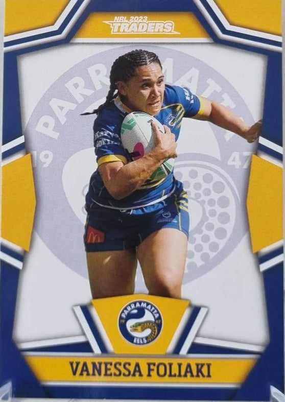 NRLW30 - Vanessa Foliaki - Parramatta Eels - 2023 Traders NRL