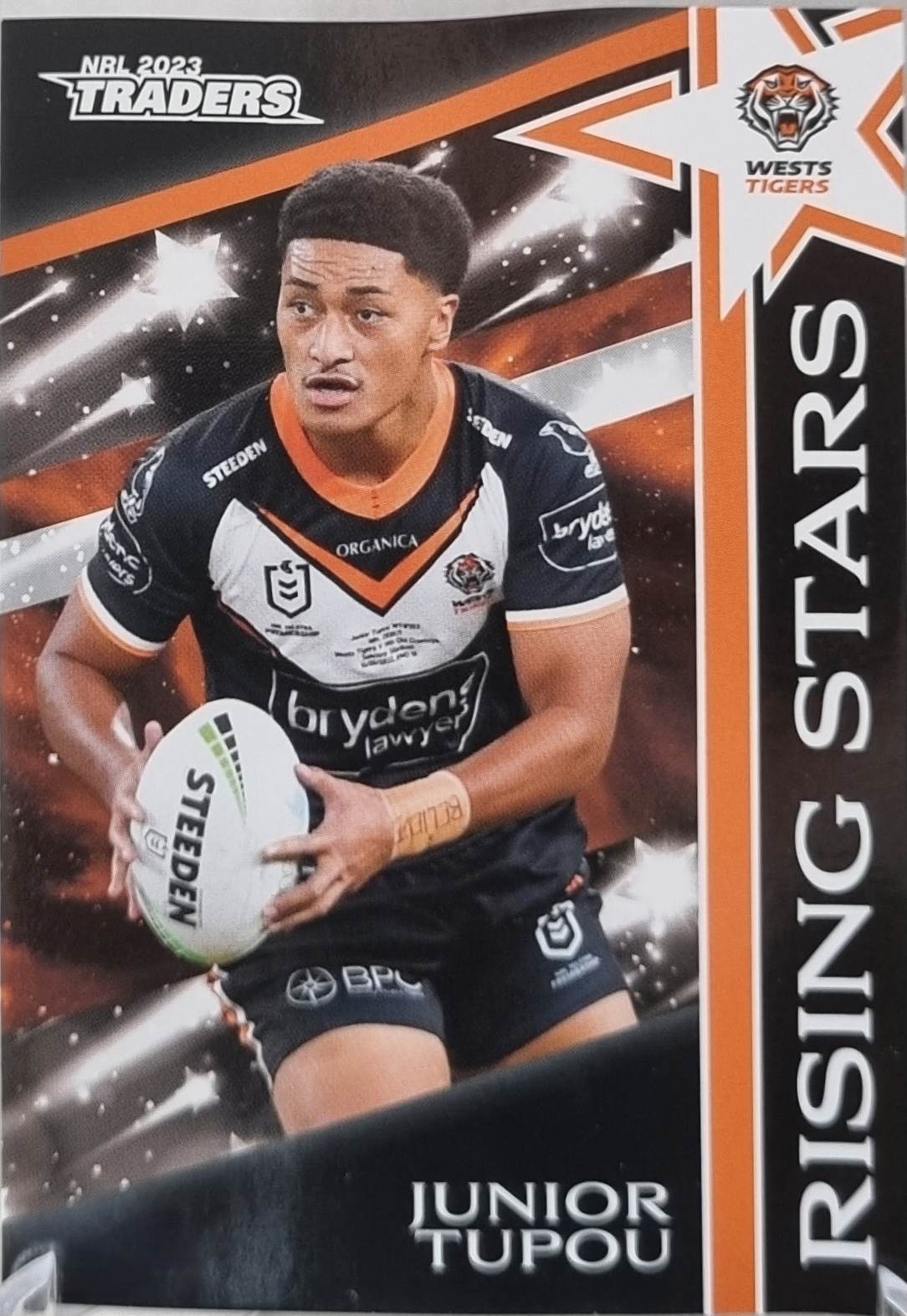 Rising Stars - RS48 -Junior Tupou - Tigers - 2023 Traders NRL