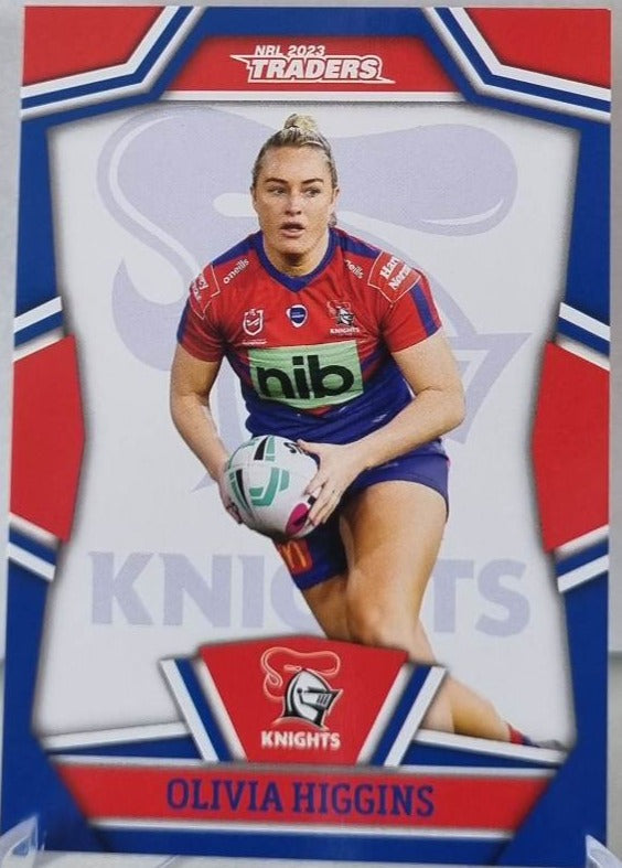 NRLW21 - Olivia Higgins - Newcastle Knights - 2023 Traders NRL