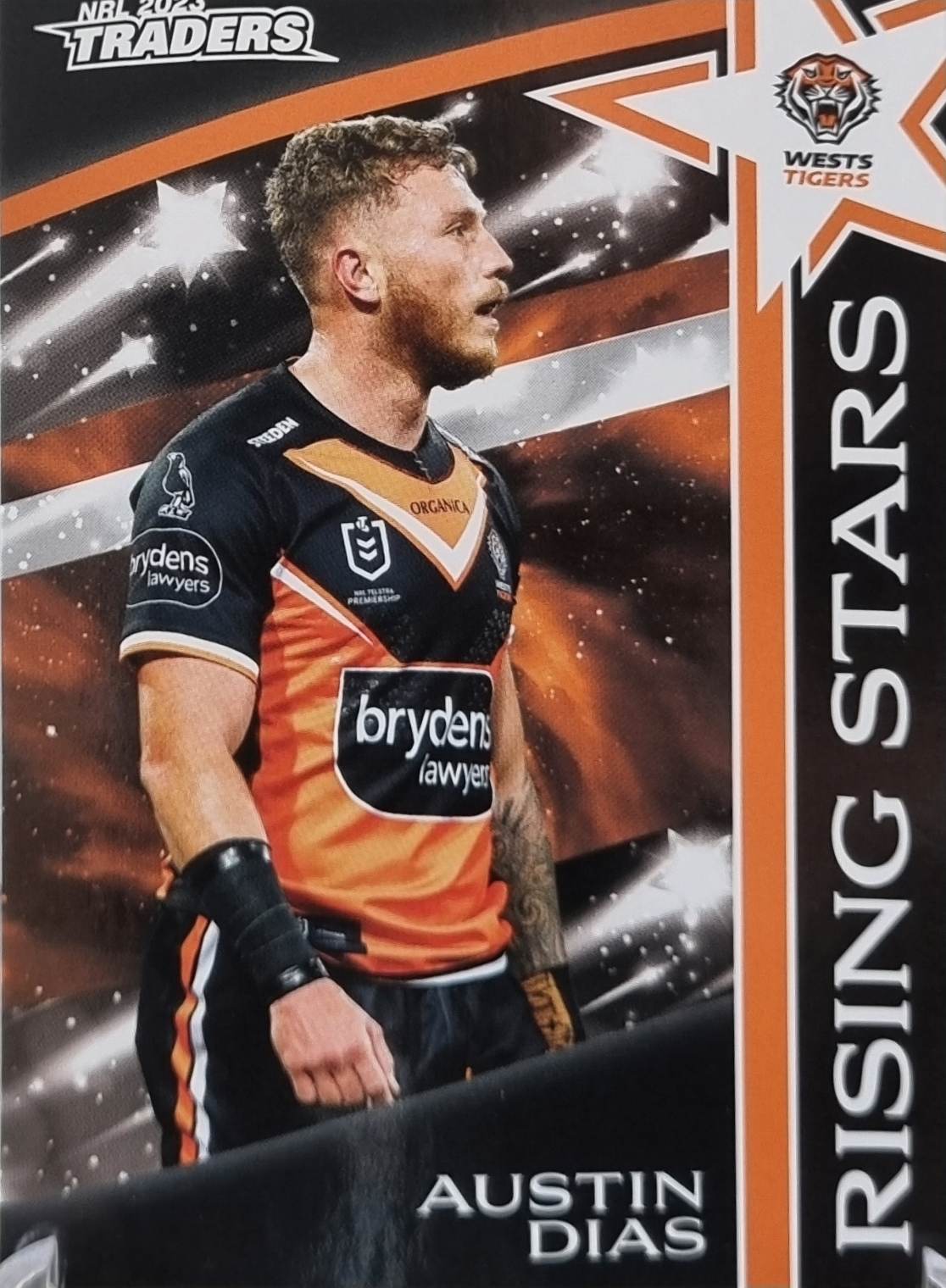 Rising Stars - RS46 -Austin Dias - Tigers - 2023 Traders NRL