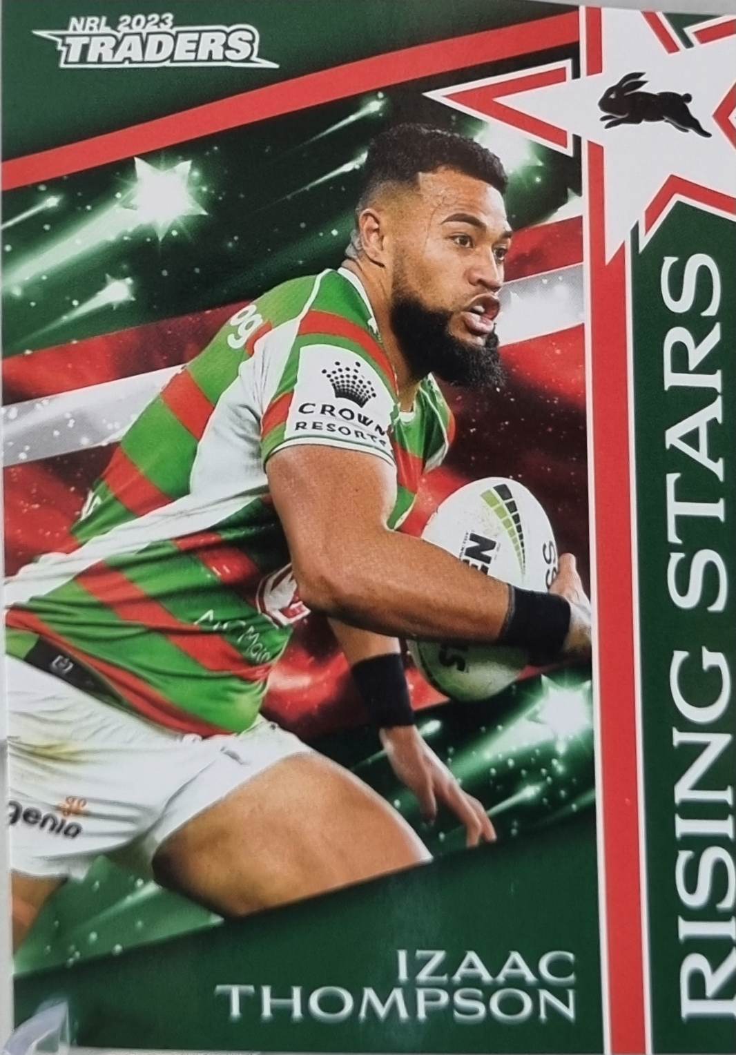 Rising Stars - RS36 -Izaac Thompson - Rabbitohs - 2023 Traders NRL