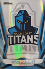 Full Base Pearl Parallel Team Set (10 cards) of the Gold Coast Titans from the 2023 NRL Traders release.
