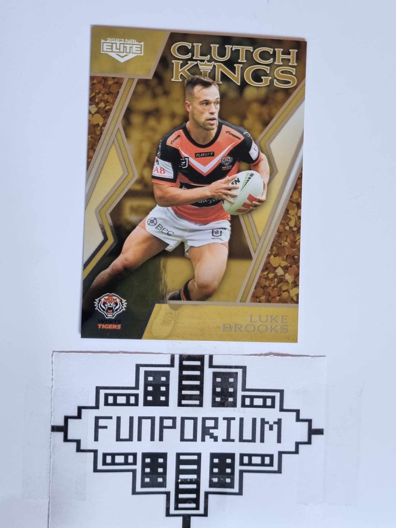 2023 Elite NRL - Clutch Kings - #CK17 - Luke Brooks - Tigers