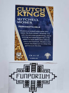 2023 NRL Elite trading card series Clutch Kings featuring the Parramatta Eels star Mitchell Moses.