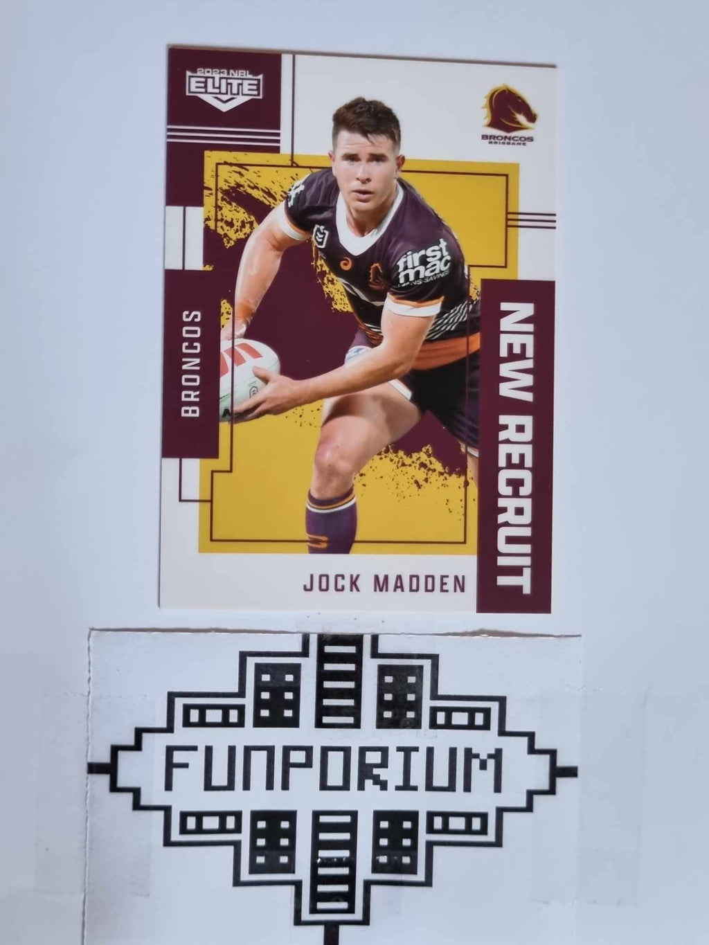 2023 Elite NRL - New Recruits - #NR1 - Jock Madden - Broncos