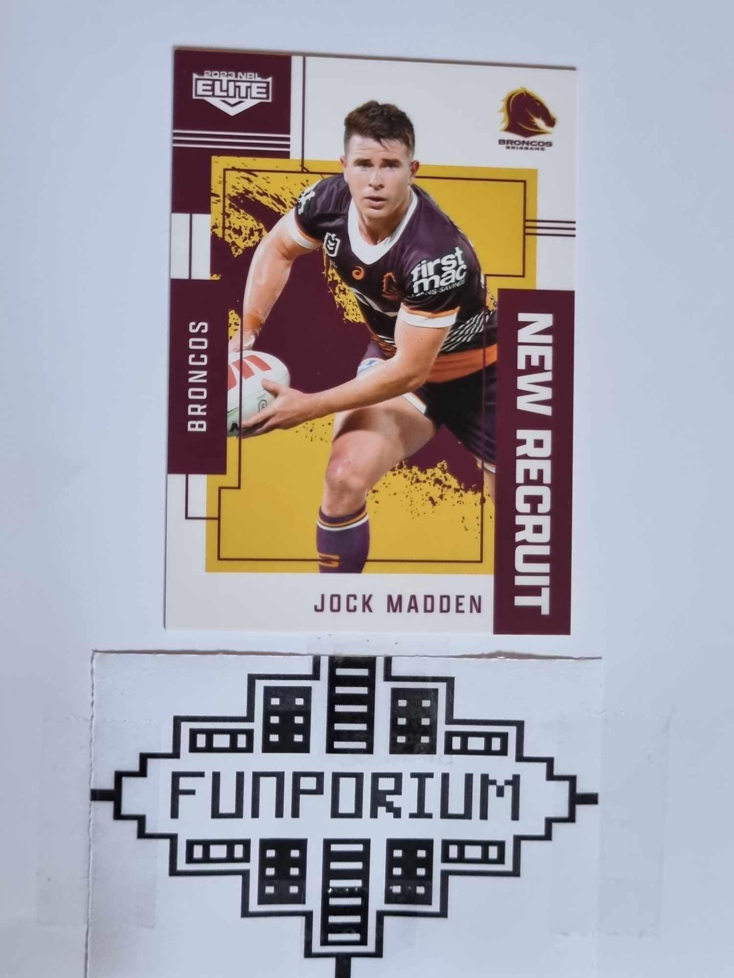 2023 Elite NRL - New Recruits - #NR1 - Jock Madden - Broncos