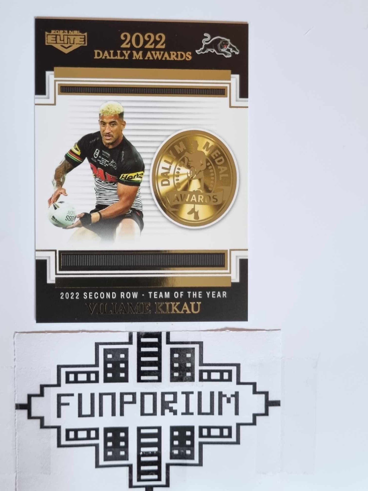 2023 Elite NRL - 2022 Dally M Awards - #DM10 - Viliame Kikau -Panthers