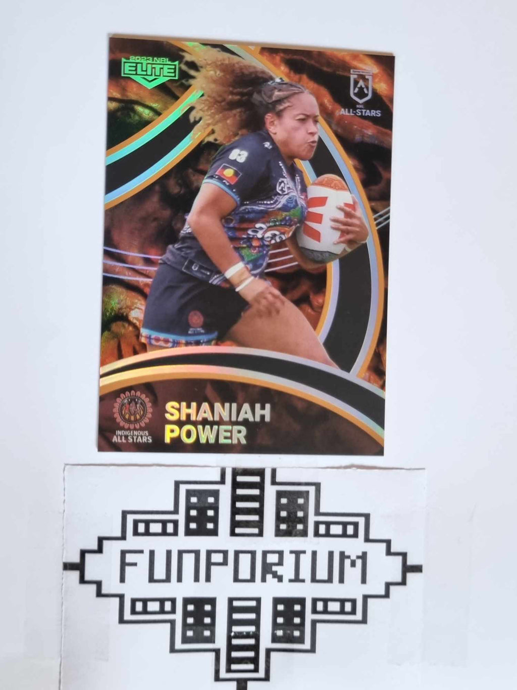 2023 Elite NRL - All Stars - #AS7 - Shaniah Power - Indigenous - NRLW