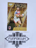 2023 NRL Elite trading card series Clutch Kings featuring St George Illawarra Dragons star Ben Hunt.