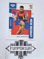 2023 Elite NRL - New Recruits - #NR18 - Greg Marzhew - Knights