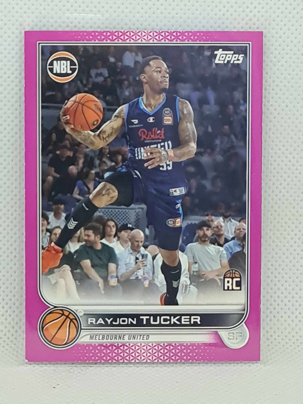 2022-23 Topps NBL - Fuchsia Parallel - #48 - Rayjon Tucker 49/75 United