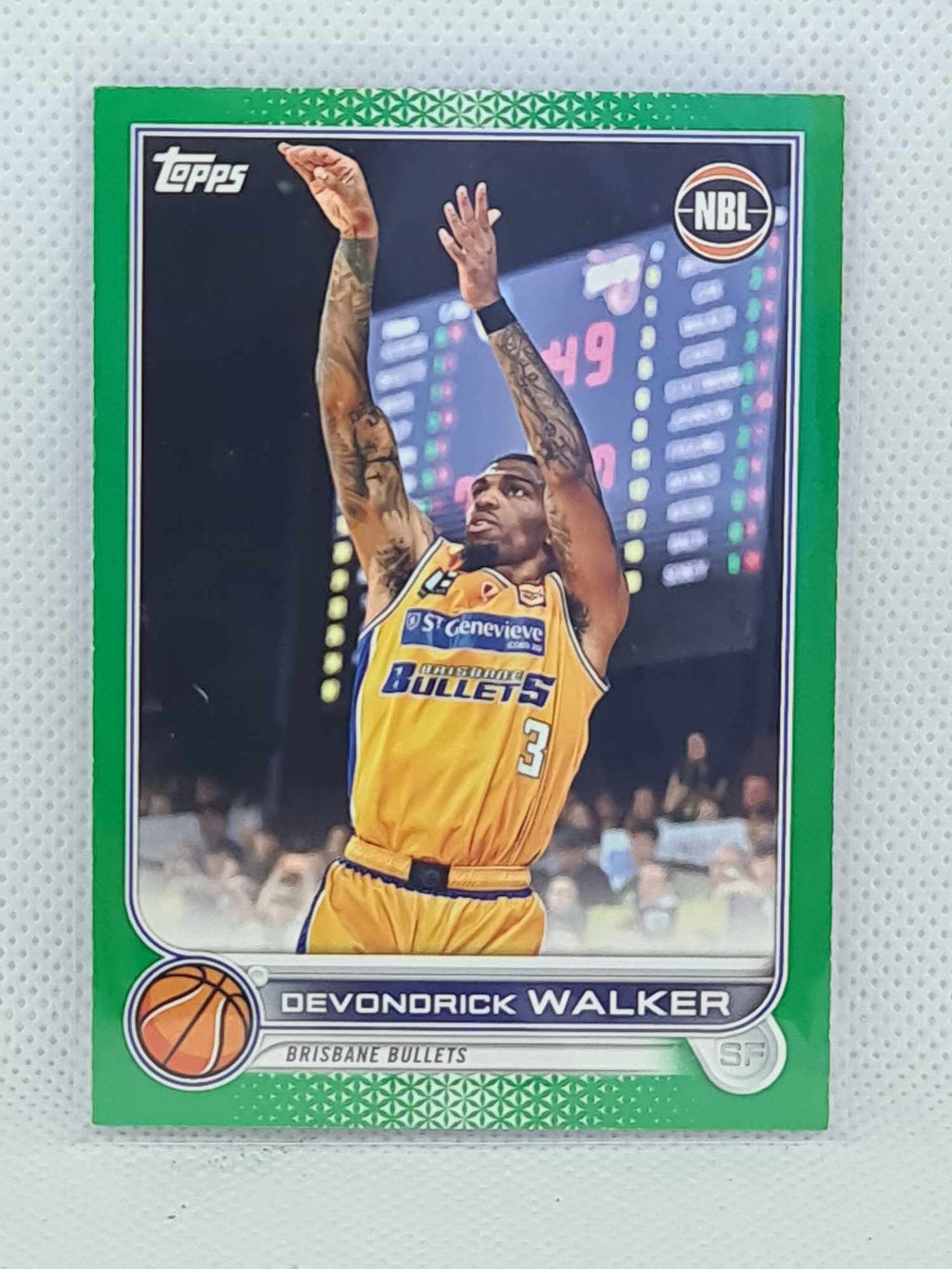 2022-23 Topps NBL - Green Parallel - #14 - D. Walker 39/99 Bullets