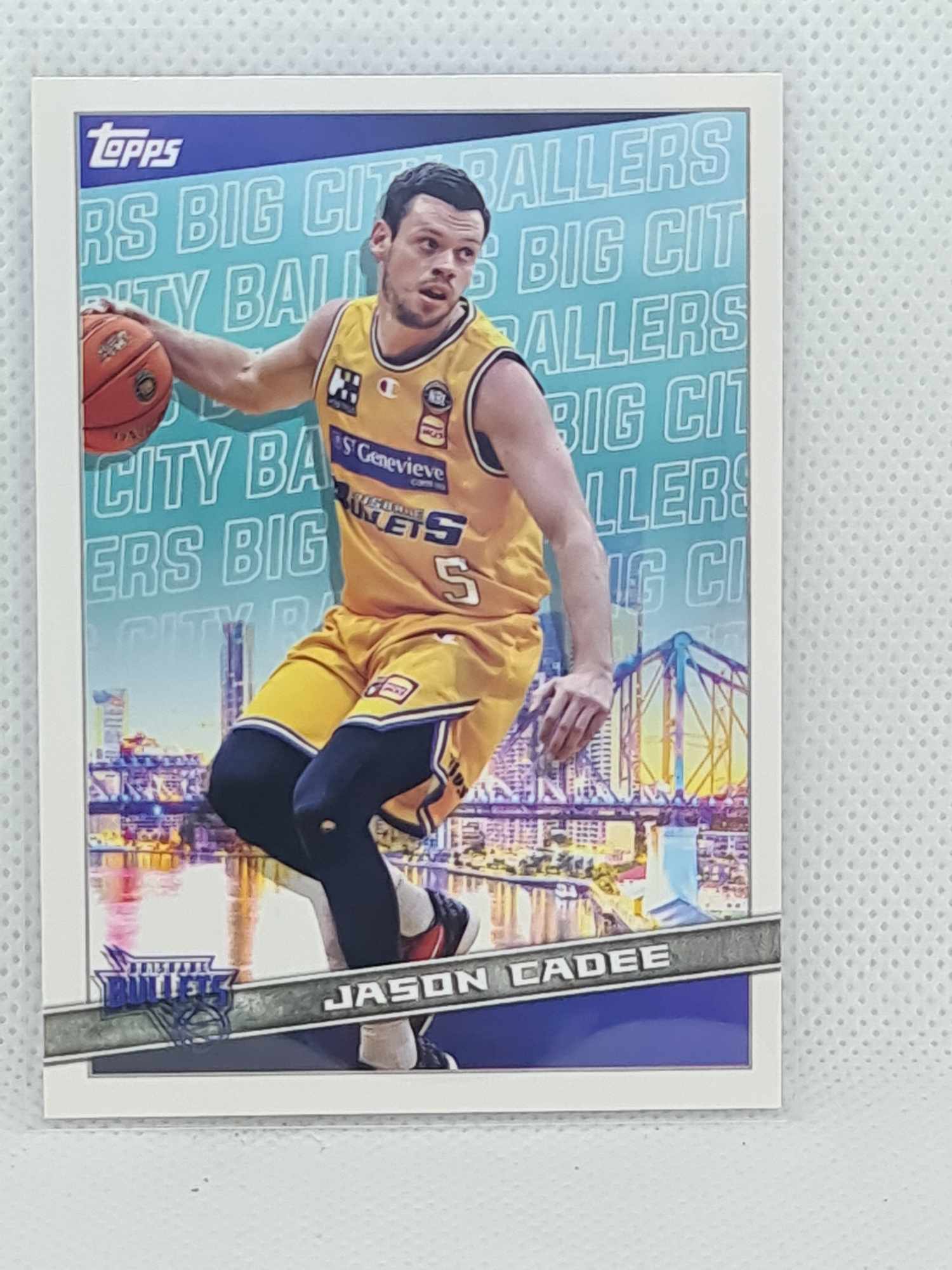 2022-23 Topps NBL - Big City Ballers - #BCB-3 - Jason Cadee - Bullets