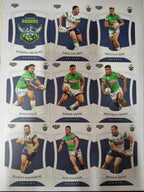 2023 NRL Elite - Base Team Set 9 Cards - Raiders