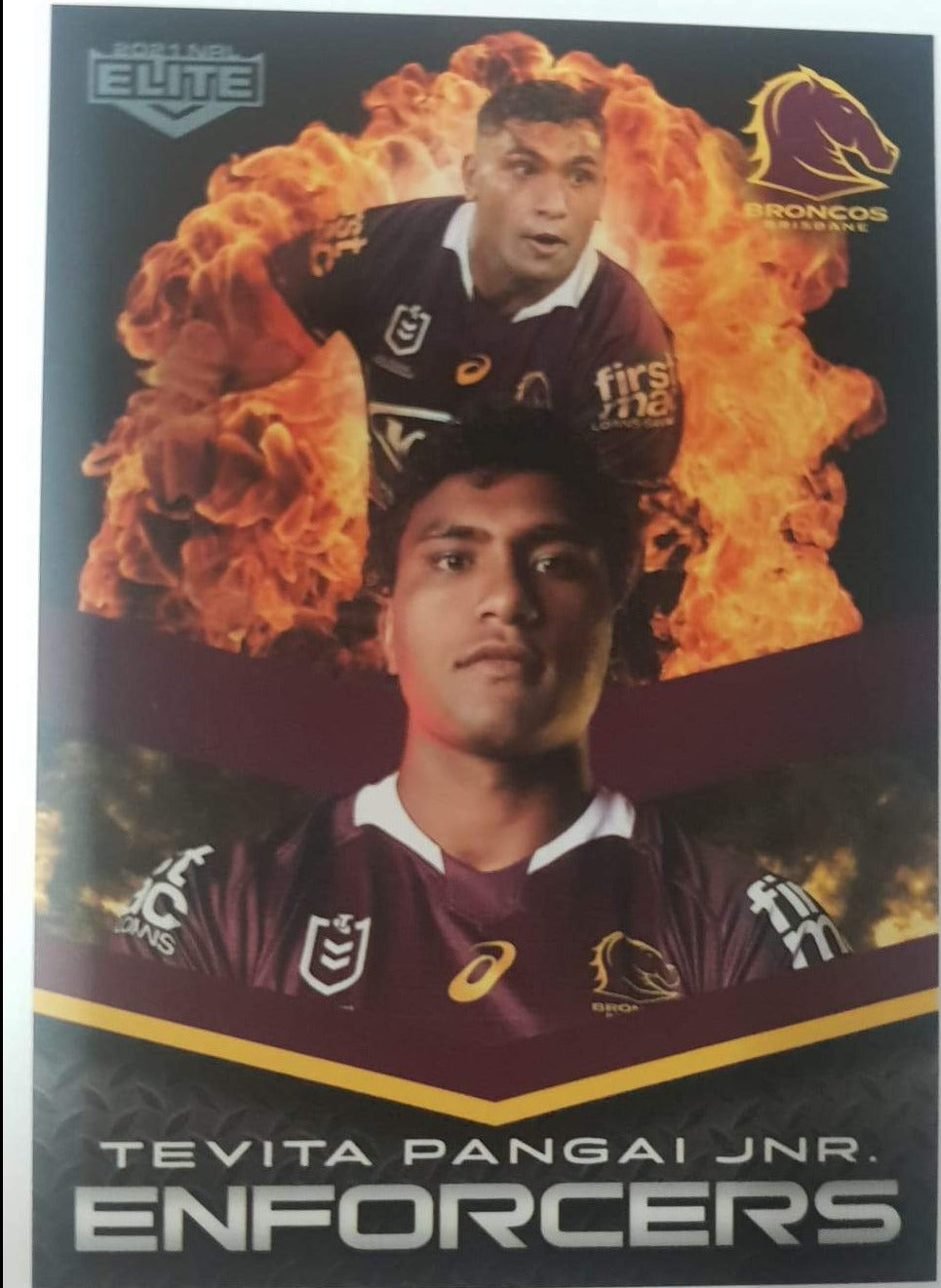 Enforcers - E2 - Tevita Pangai Jnr. - Brisbane Broncos - 2021 Elite NRL
