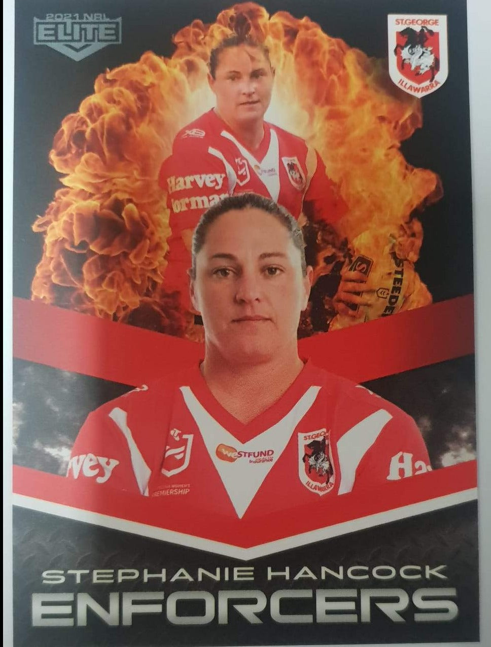 Enforcers - E36 - Stephanie Hancock - St George Dragons - NRLW - 2021 Elite NRL