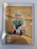2023 Cricket Australia trading cards. Decorated Parallel insert series featuring Joe Clarke of the Stars #001/147.