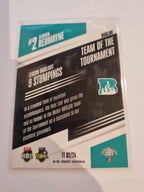 2023 Cricket Australia trading cards. 22/23 Team of the Tournament featuring Georgia Redmayne of the Heat.