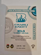 2023 Cricket Australia trading cards. All-Rounders insert series featuring Charli Knott of the Heat.