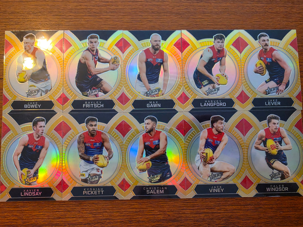 2026 AFL Footy Stars Luminous Base Full Set (180 Cards)